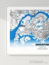 Singapore/新加坡Singapore/新加坡地图装饰画电子版素材