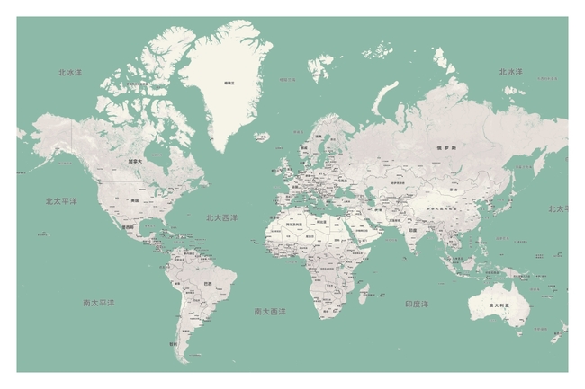 世界地图世界地图地图底图电子版素材