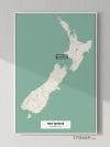 New Zealand/新西兰New Zealand/新西兰地图装饰画电子版素材