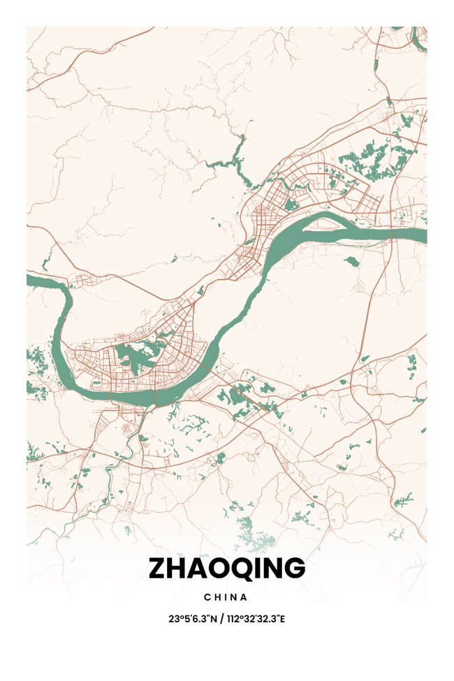 中国肇庆市地图底图电子版素材